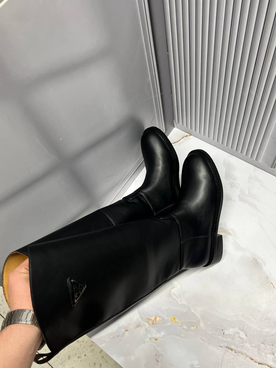 ,сапоги prada,женские сапоги,сапоги прада,сапоги прада черные