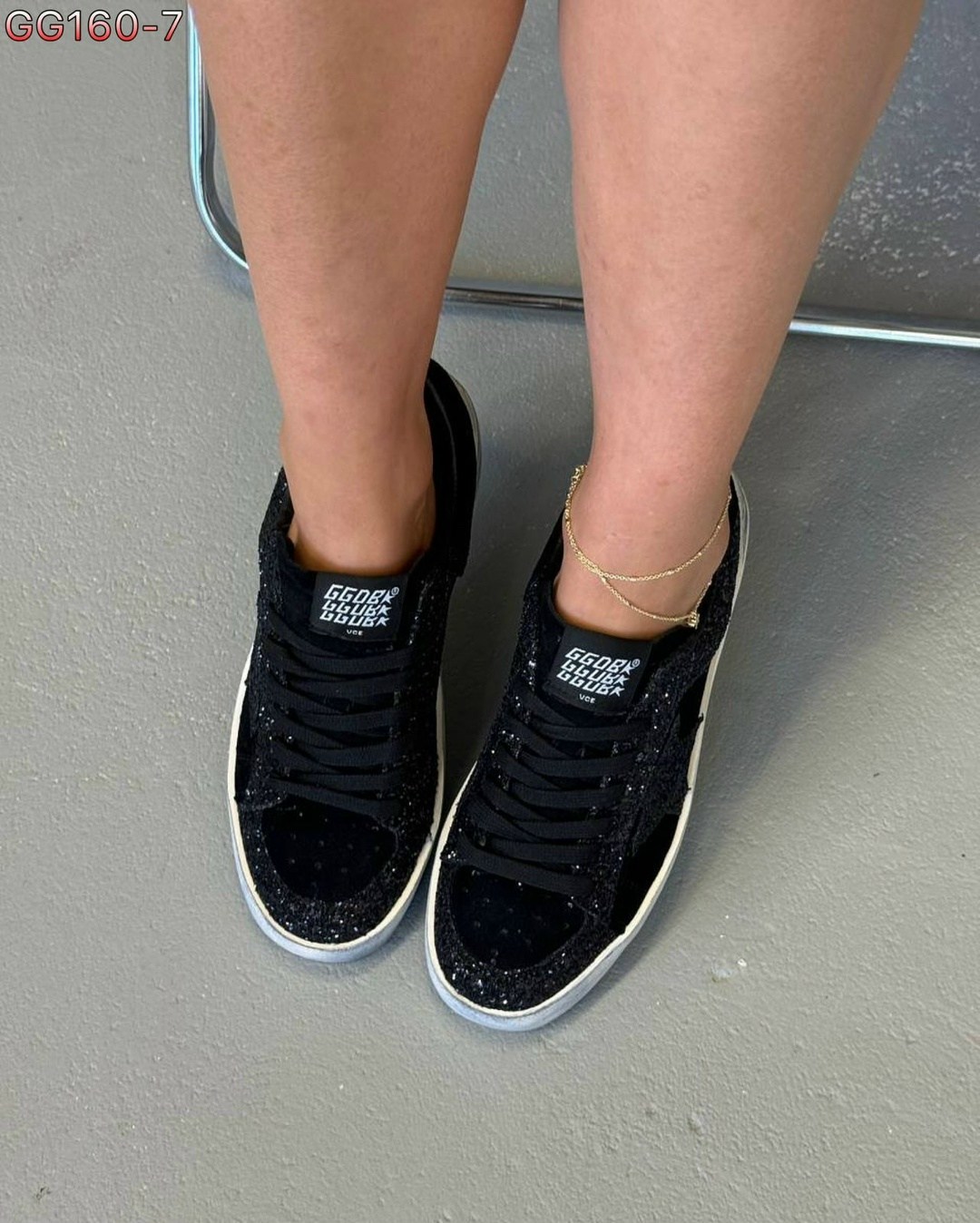 golden goose кеды блестящие черные,кеды golden goose,голден гус кеды черные,замшевые кроссовки,кеды женские с пайетками goose dostakhho