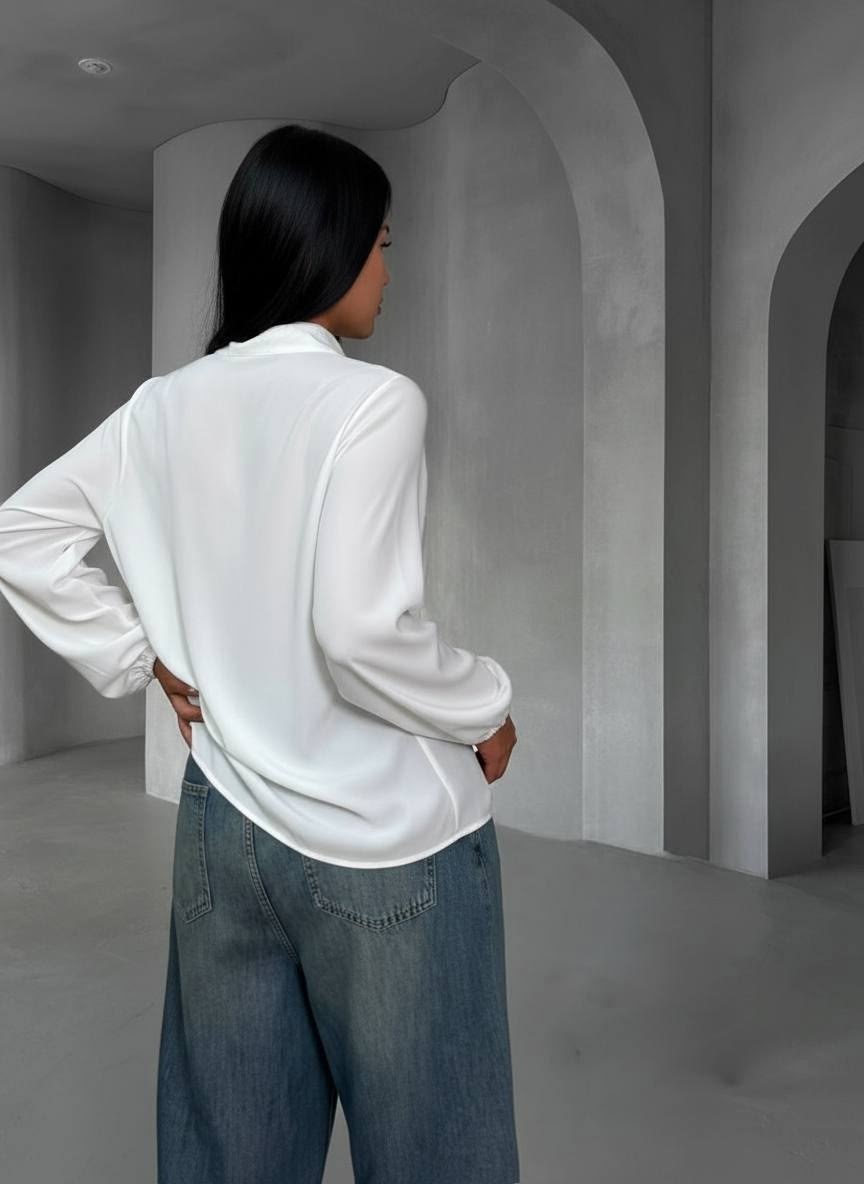 женская блузка,блузка стильная,блузка белая женская,модная блузка,блузка белая нарядная