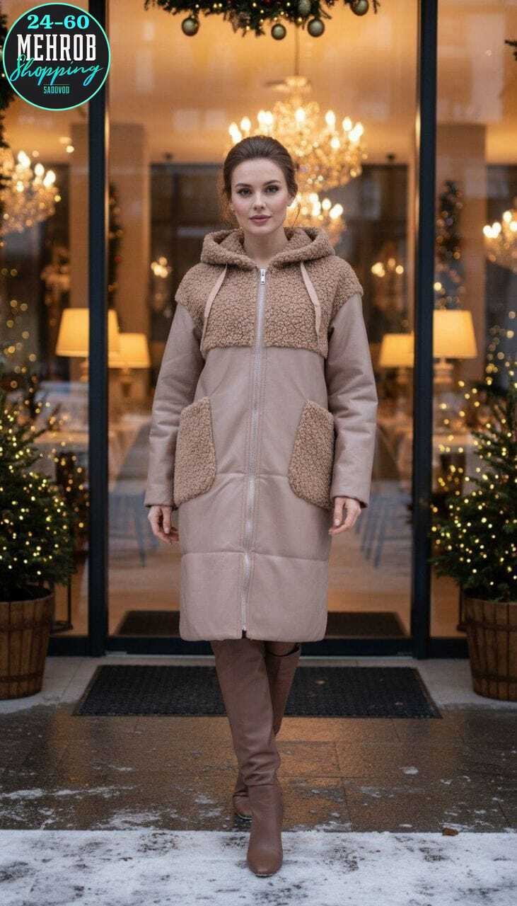 дубленка искусственная elfina,искусственная дублёнка,модные длинные дубленки 2026-2026 женские зимние,дубленка женская,дубленка двусторонняя