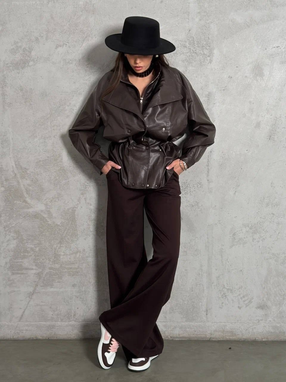 женская кожаная куртка,куртка из экокожи,кожаная куртка,куртка свободного кроя,косуха куртка женская кожаная