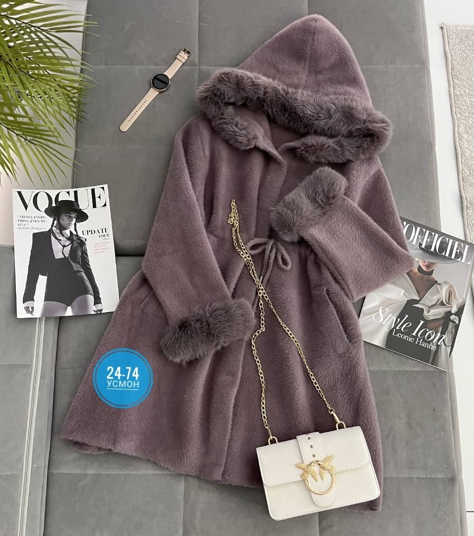 норковая шуба с капюшоном,норковая шуба,шуба удлиненная из экомеха с капюшоном biscolli,шуба с капюшоном,шуба