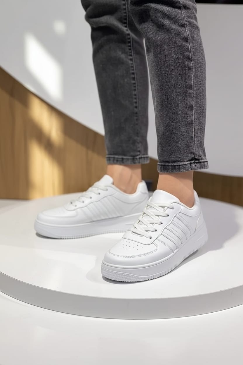 кроссовки женские,белые кроссовки женские,белые кроссовки,,кроссовки женские белые форсы на платформе vilin