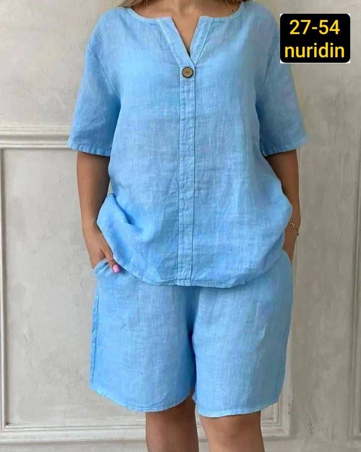 льняной костюм с шортами,костюм женский,костюм двойка женская,летние костюмы женские,летний костюм с шортами льняной
