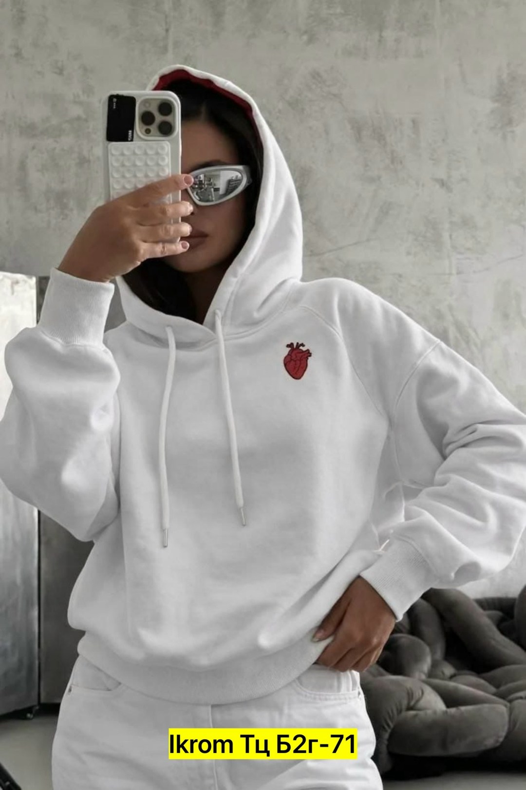 толстовка hoodievs woman-grey серый,толстовка женская,кофта женская,женская толстовка hoodievs woman-grey,свитшот женская