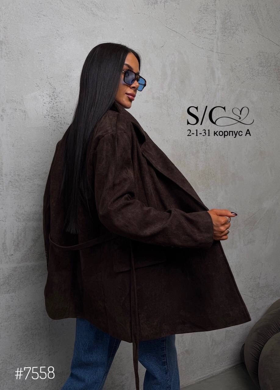 пиджак в размер ткань замша,замшевый пиджак,замшевая куртка,женская куртка из замши шоколад,куртка замшевая женская