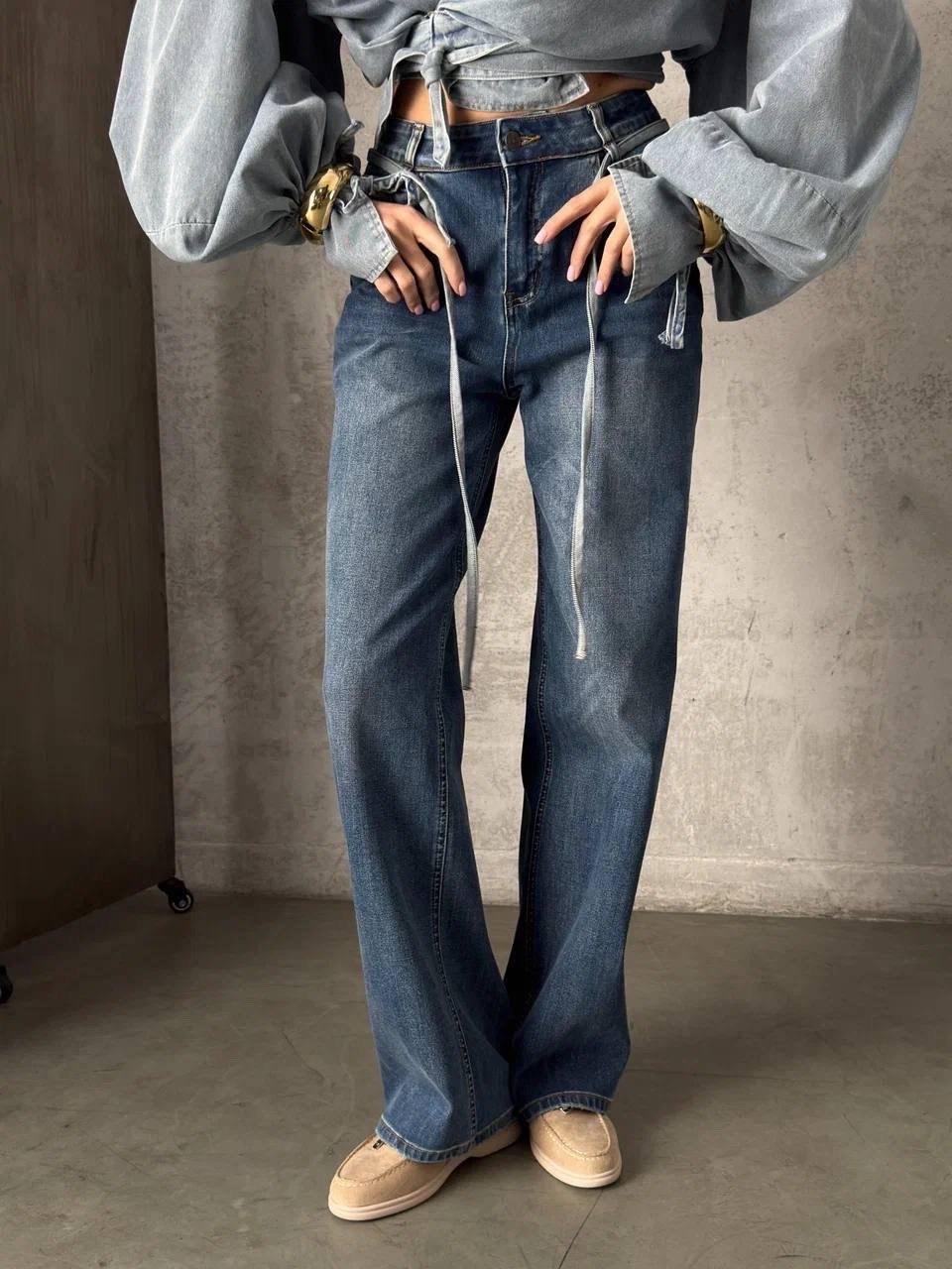 джинсы модные,джинсовый комбинезон турция оверсайз couture brand,джинсы женские,джинсы широкие