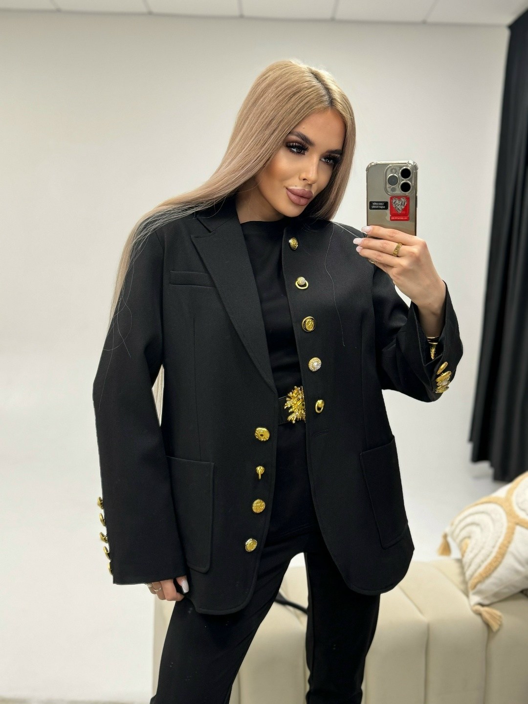 женский костюм pin блейзер,пиджак версаче,версаче пиджак женский,женский костюм,черный жакет женский versace