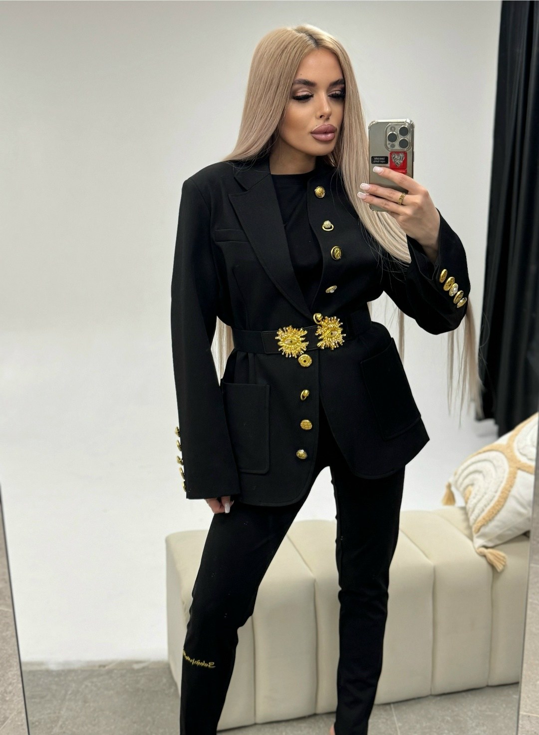 женский костюм pin блейзер,пиджак версаче,версаче пиджак женский,женский костюм,черный жакет женский versace
