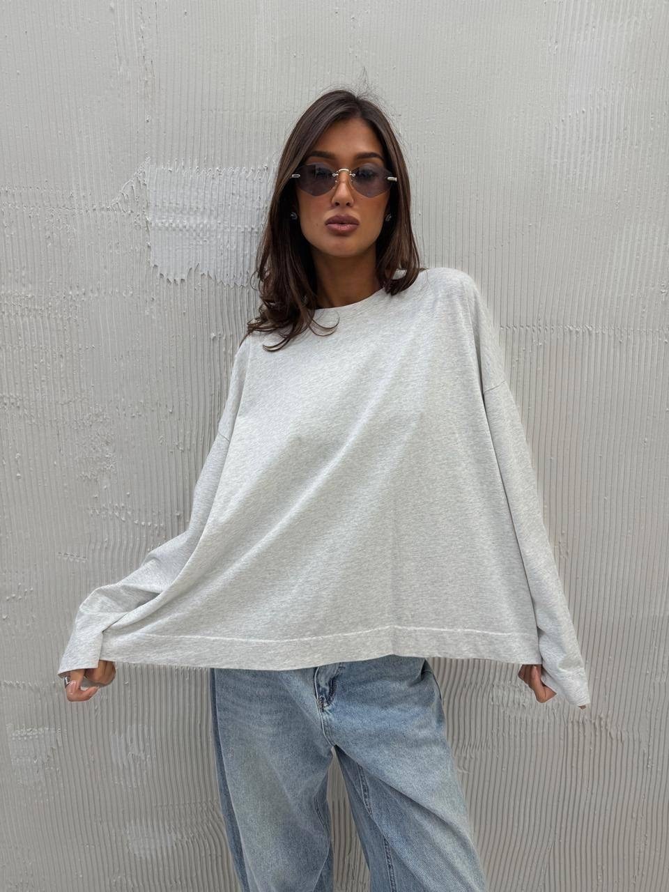 свитшот оверсайз,свитшот оверсайз однотонный,кофты оверсайз,свитшот свободного кроя,лонгслив женская оверсайз
