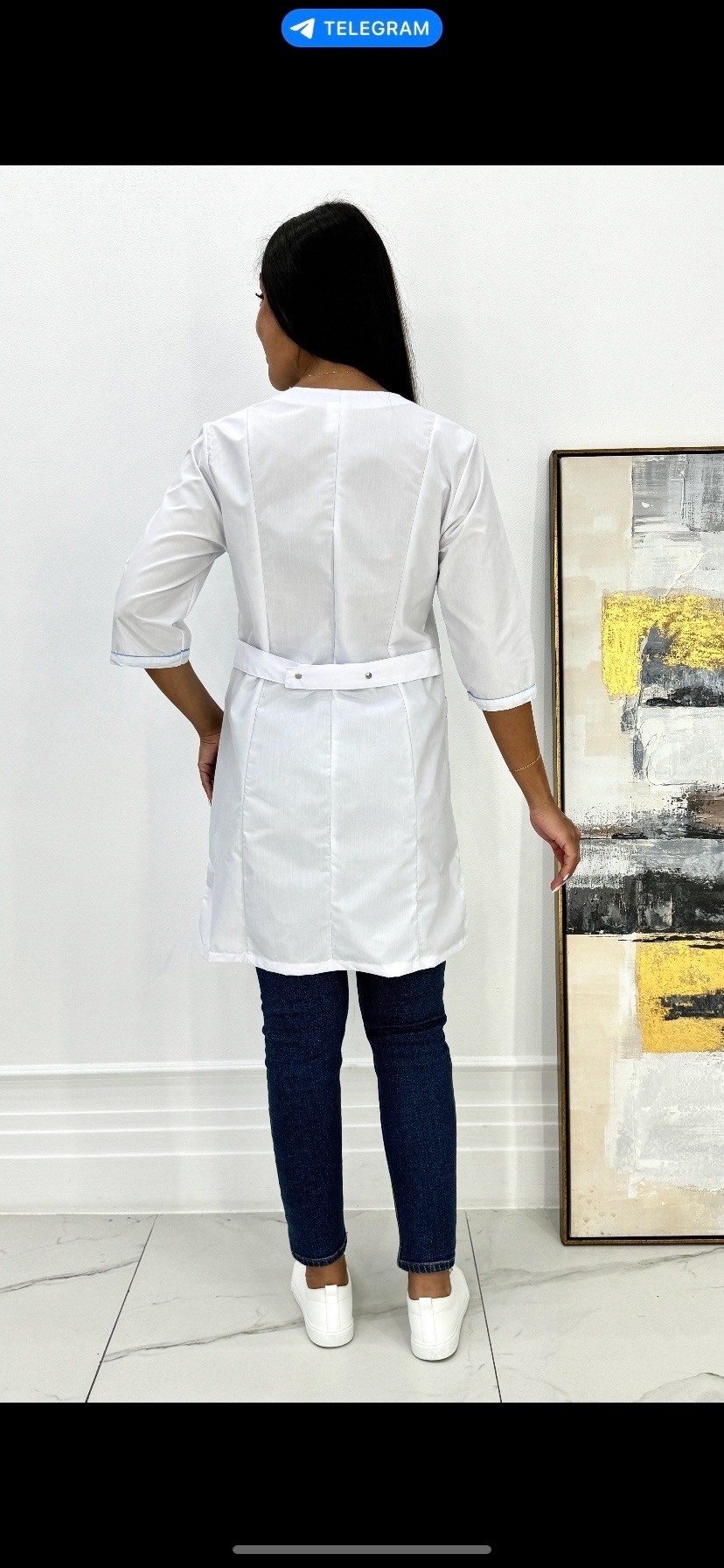 халат медицинский белый медицинская одежда профмед,халат женский медицинский,халат медицинский "верона лонг",медицинский халат,халат медицинский большие размеры медицинская одежда профмед