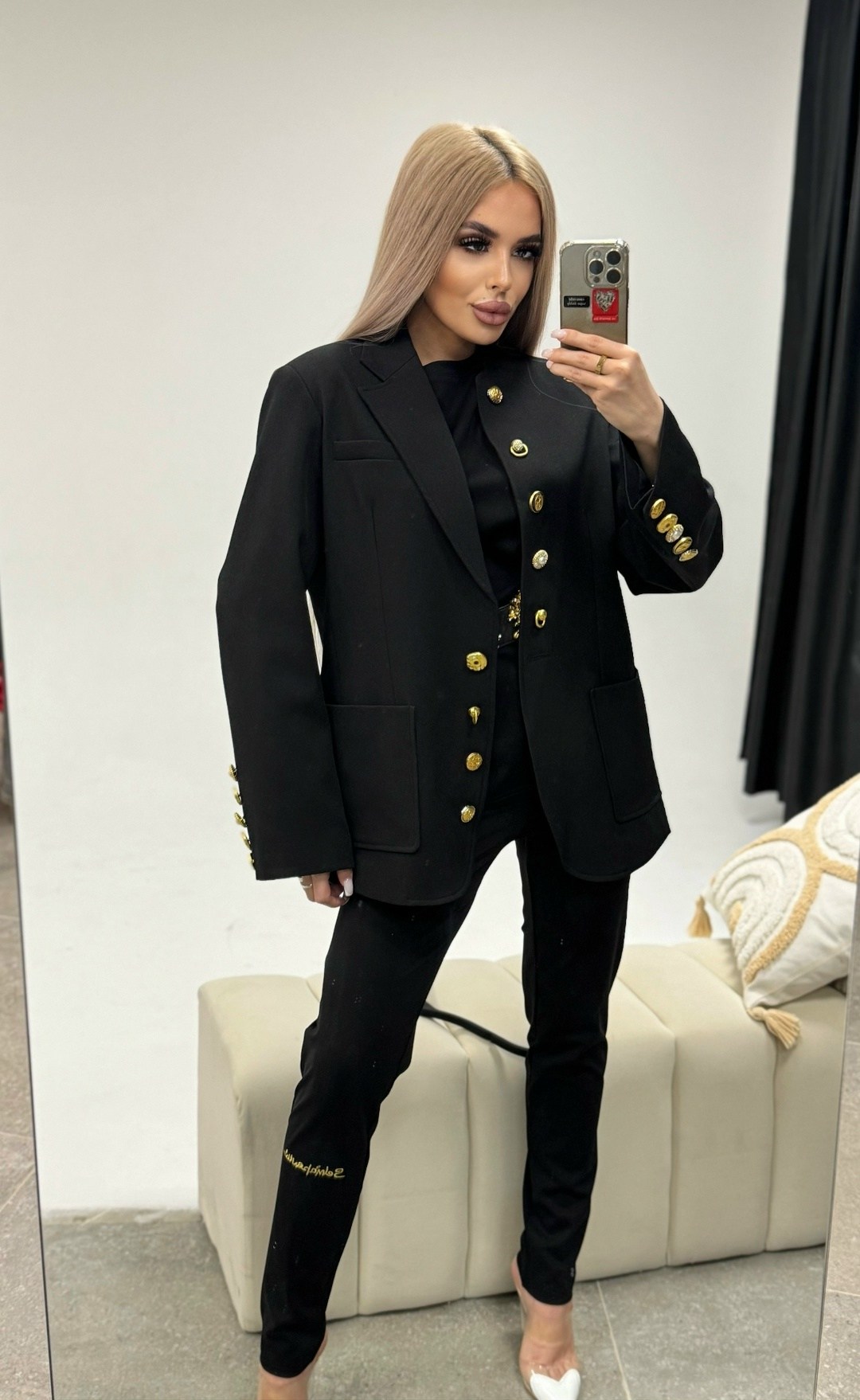 женский костюм pin блейзер,пиджак версаче,версаче пиджак женский,женский костюм,черный жакет женский versace