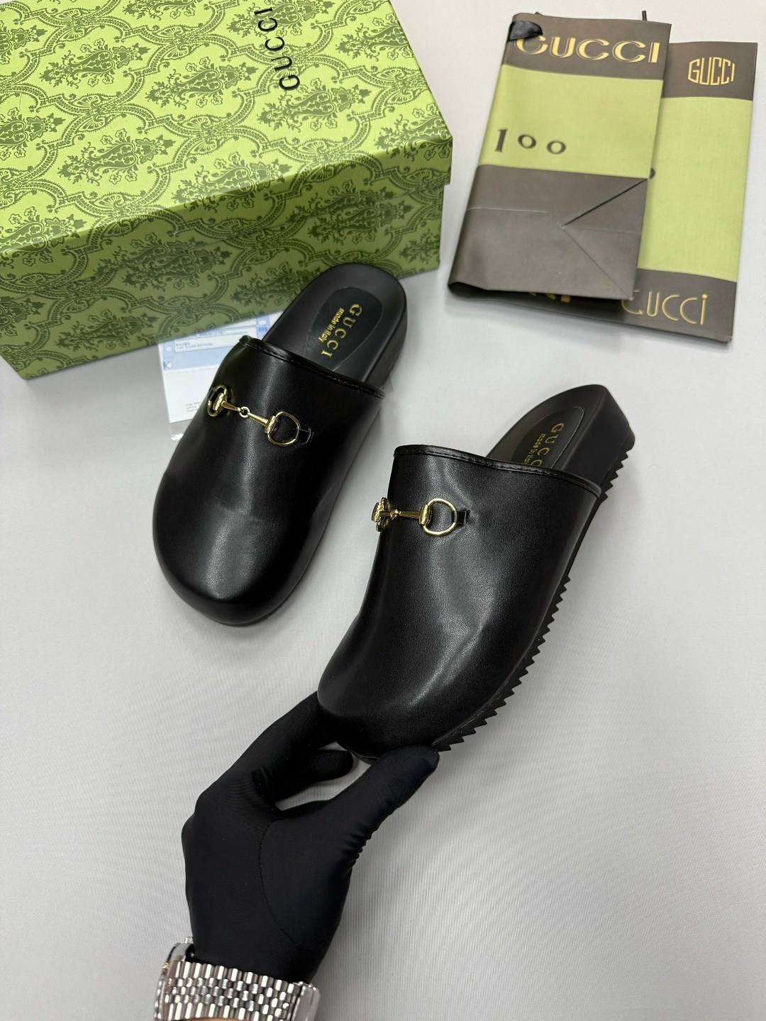 ,кожаные мюли gucci,мюли гуччи,мюли мужские,женские шлепанцы