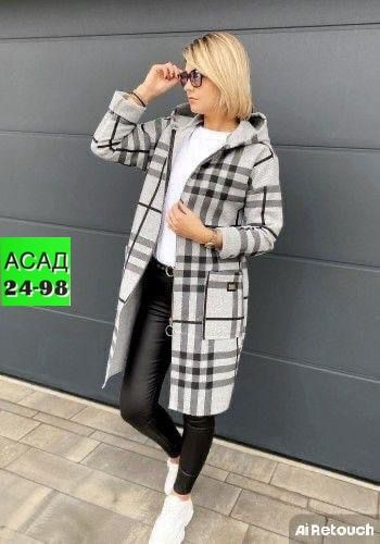 кардиган пальто,пальто в клетку,стильное пальто,модное пальто
