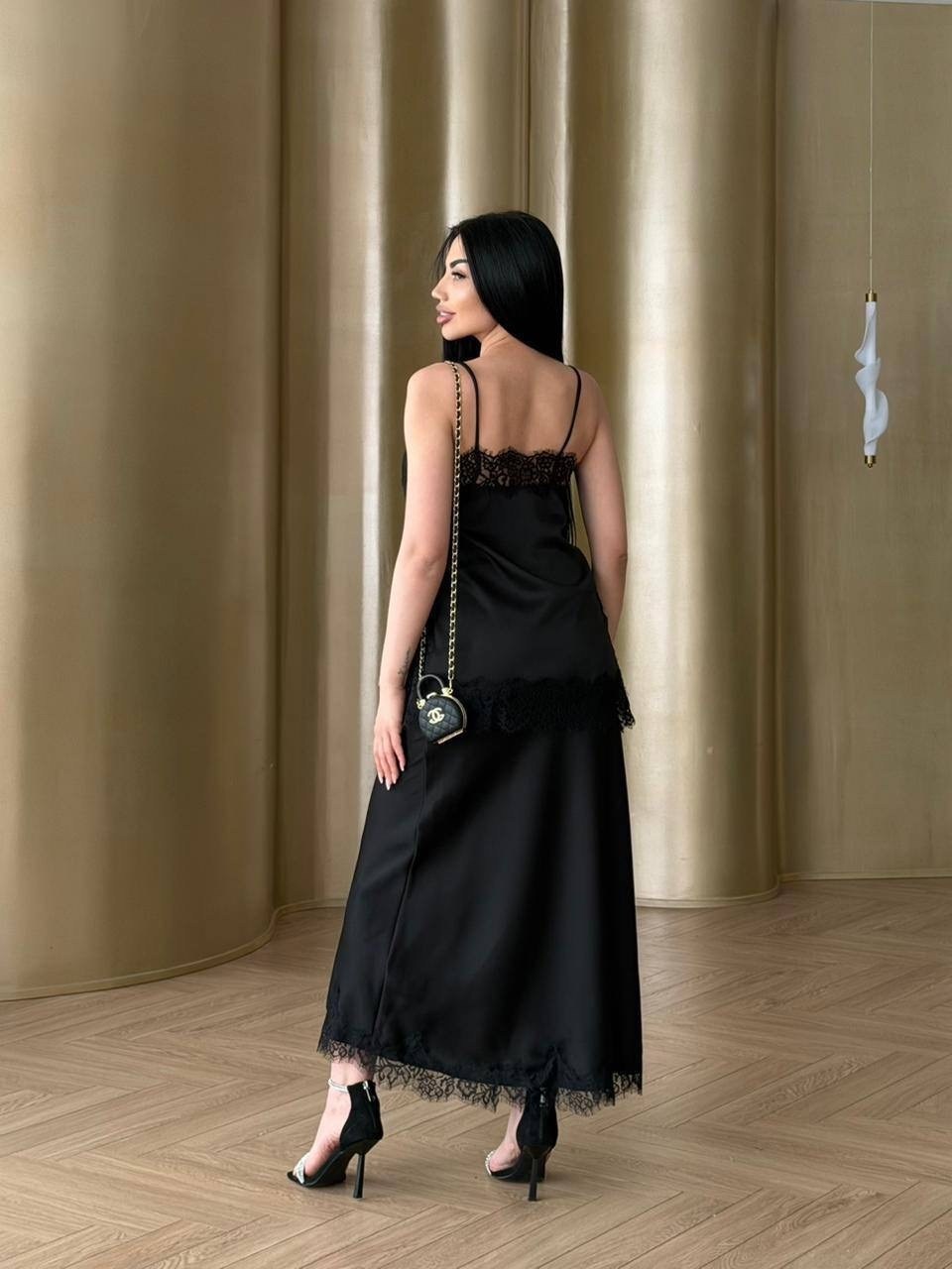 длинная сорочка на бретелях mia-amore adelina 4175 черный,длинная шелковая сорочка mia-amore frida 3798 черный,длинная шелковая сорочка с кружевом mia-amore adelina 4175,элегантная длинная шёлковая со