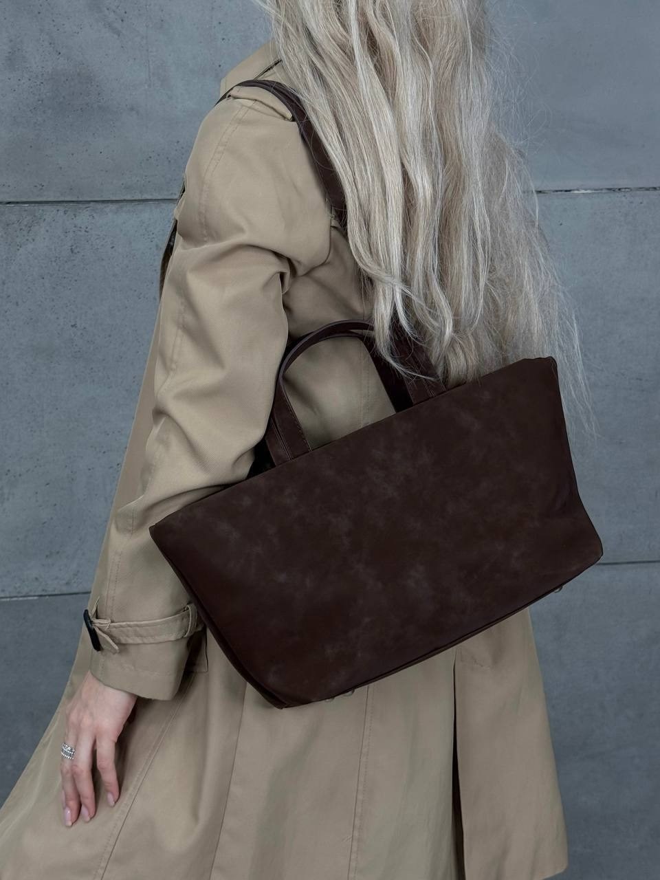 сумка замшевая серая,модная женская сумка,женская сумка шоппер,сумка для женщин,сумка