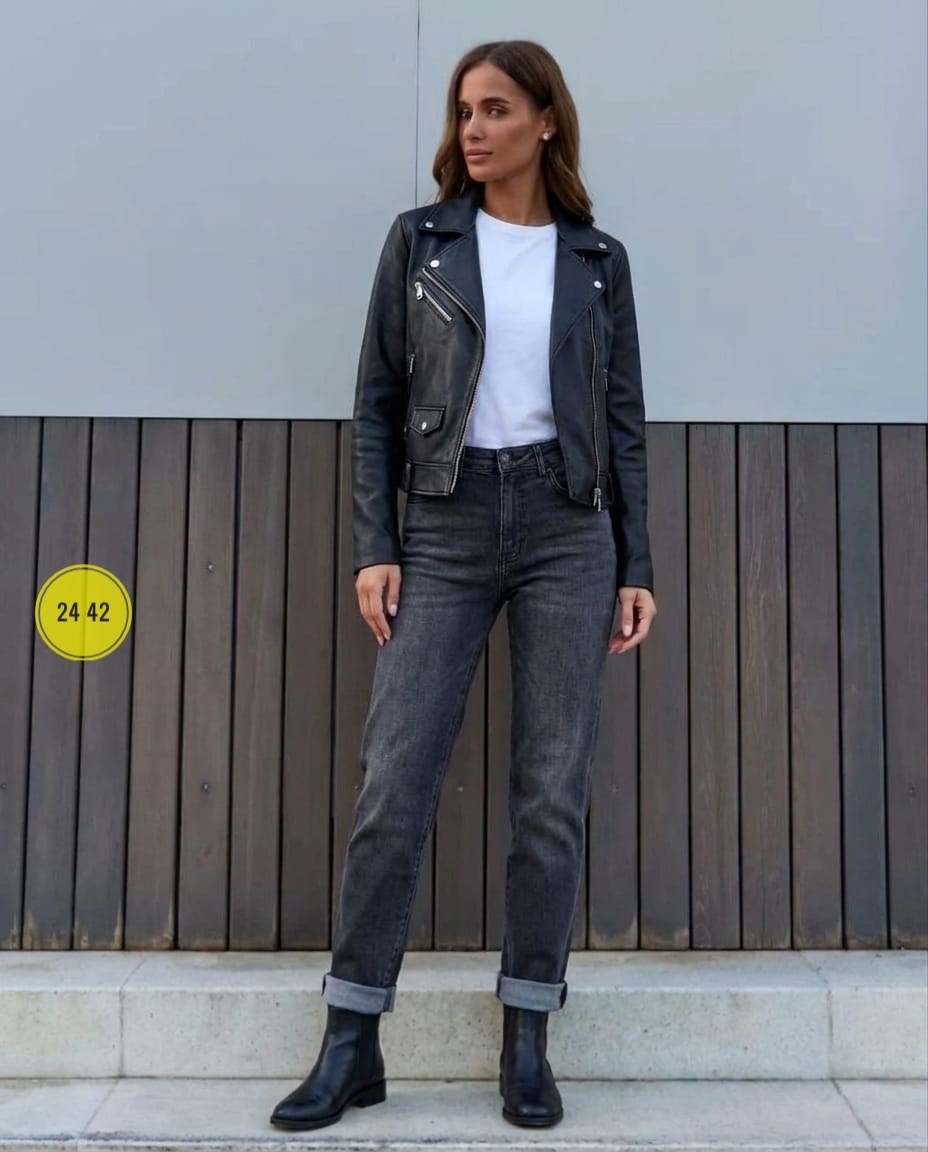 женские джинсы,джинсы женские серые,джинсы мом,женские джинсы мом,джинсы стильные