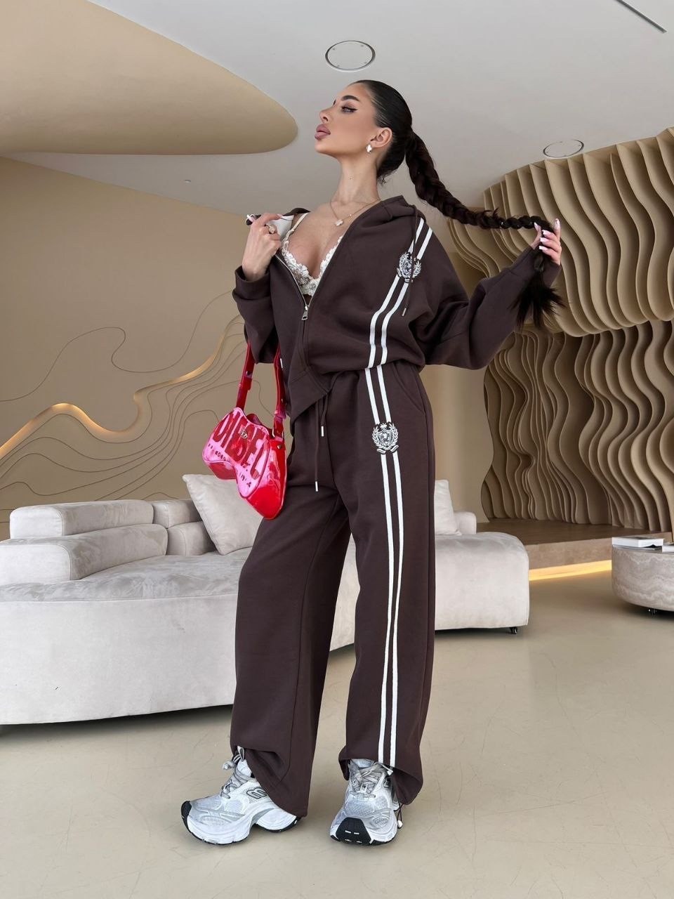 костюм спортивный с начесом eva coosh,спортивный костюм,женский спортивный костюм,женский костюм,спортивный костюм женский на флисе