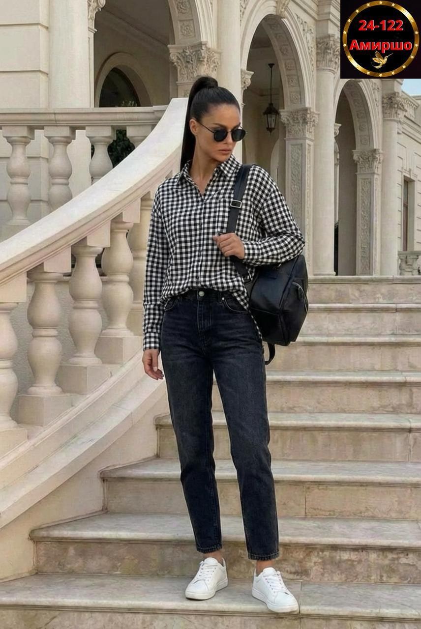 женская рубашка,повседневная рубашка,рубашка в клетку женская,рубашка оверсайз в клетку,рубашка