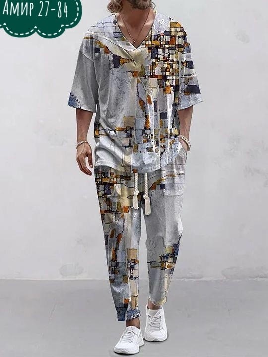 стильные костюмы,одежда модная,повседневный костюм,костюм с принтом,летняя