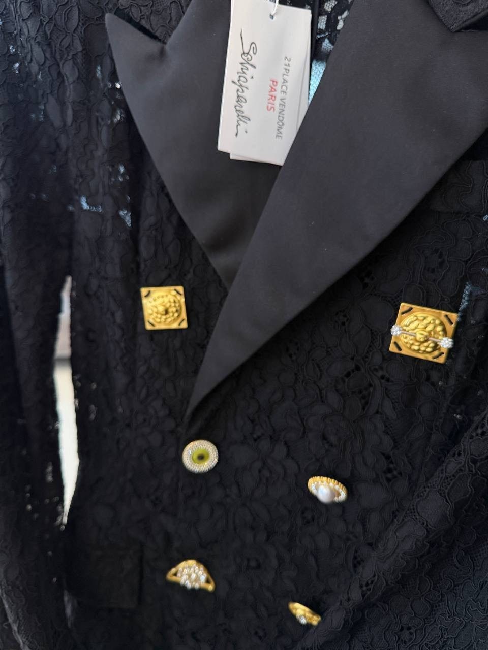 брючный костюм,женские костюмы,черный костюм женский,жакет,гипюровый костюм