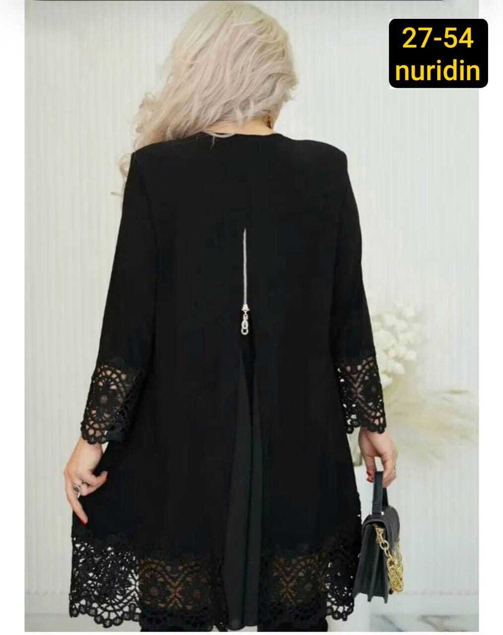 платье туника,платье с кружевом черное charm fashion brand, больших размеров,платье женская,нарядная туника