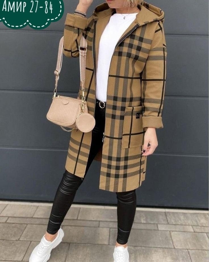 пальто в клетку,модное пальто,стильное пальто,пальто женский,кардиган в клетку
