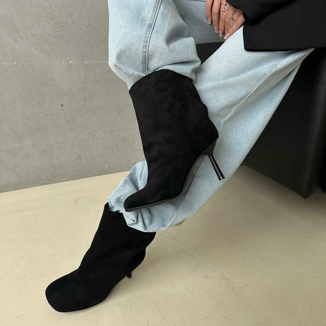 замшевые сапоги на каблуке,женские сапоги на высоком тонком каблуке,женские сапоги на каблуке,сапоги на каблуках,сапоги зимние на каблуке gracia milani