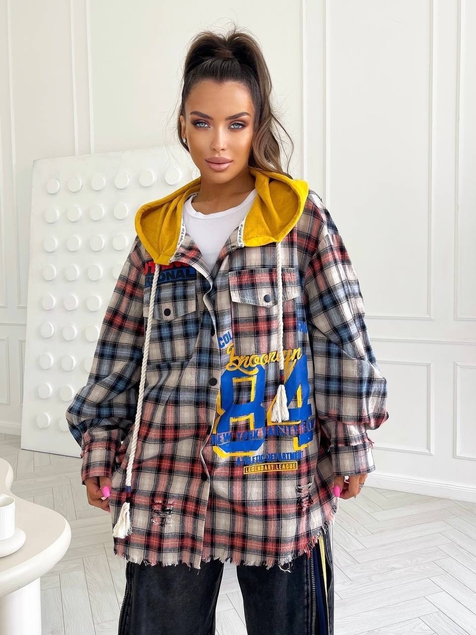 рубашка женская в клетку оверсайз,рубашка женская,женские рубашки в клетку,рубашка в клетку оверсайз варенка,рубашка в клетку