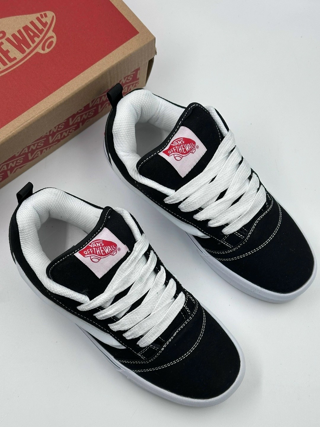 ,женские весенние кроссовки,кроссовки кеды vans knu school вансы дутые черные,кроссовки vans knu skool,кеды vans