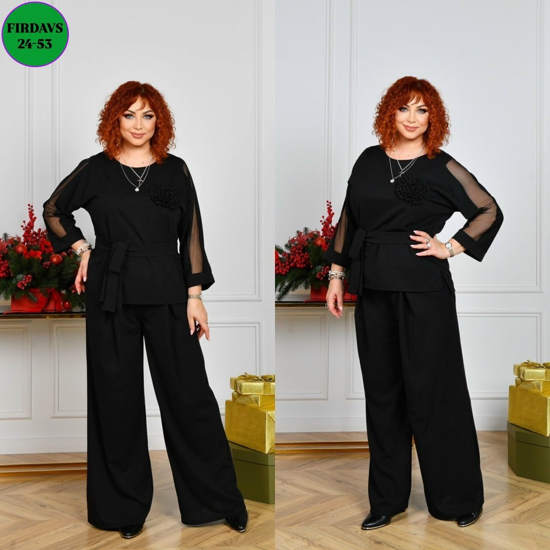 комплект брючный shetti 4055 василек,брючный комплект ninele 6050 василек,костюм брючный нарядный большие размеры allaviя,костюм брючный нарядный большие размеры allaviя 505127464,брючный комплект