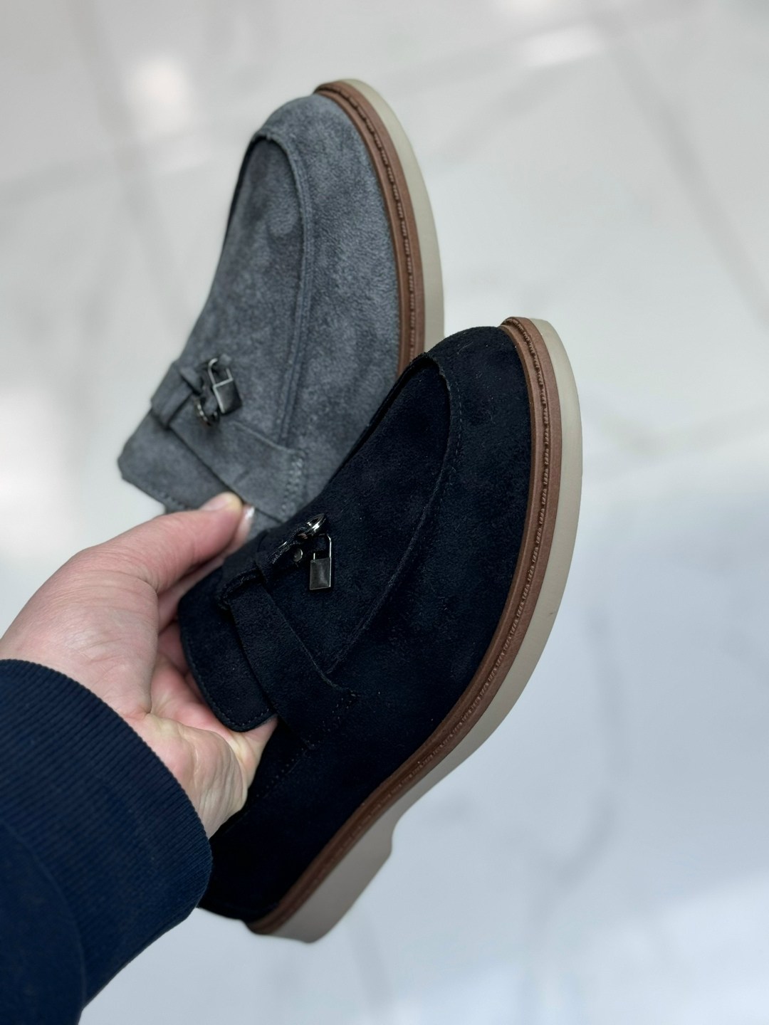 ,лоферы loro piana,лоферы мужские loro piana,замшевые мокасины лоро пиано,лоферы из натуральной замши loro piana premium shoes