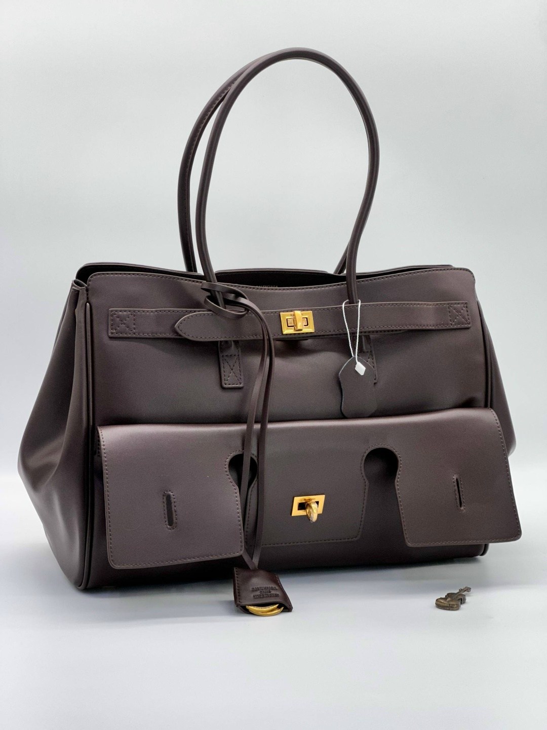 сумка balenciaga,сумка balenciaga натуральная кожа 30-25 см реплика,сумка,сумка женская,сумка в стиле balenciaga bel air