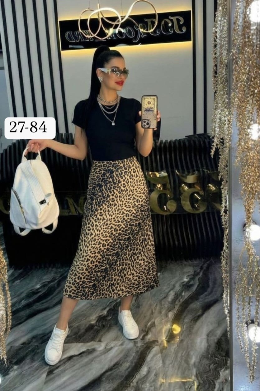 юбка леопард миди на резинке,леопардовая юбка,юбка леопард,юбка леопардовая женская атласная,юбка миди леопард