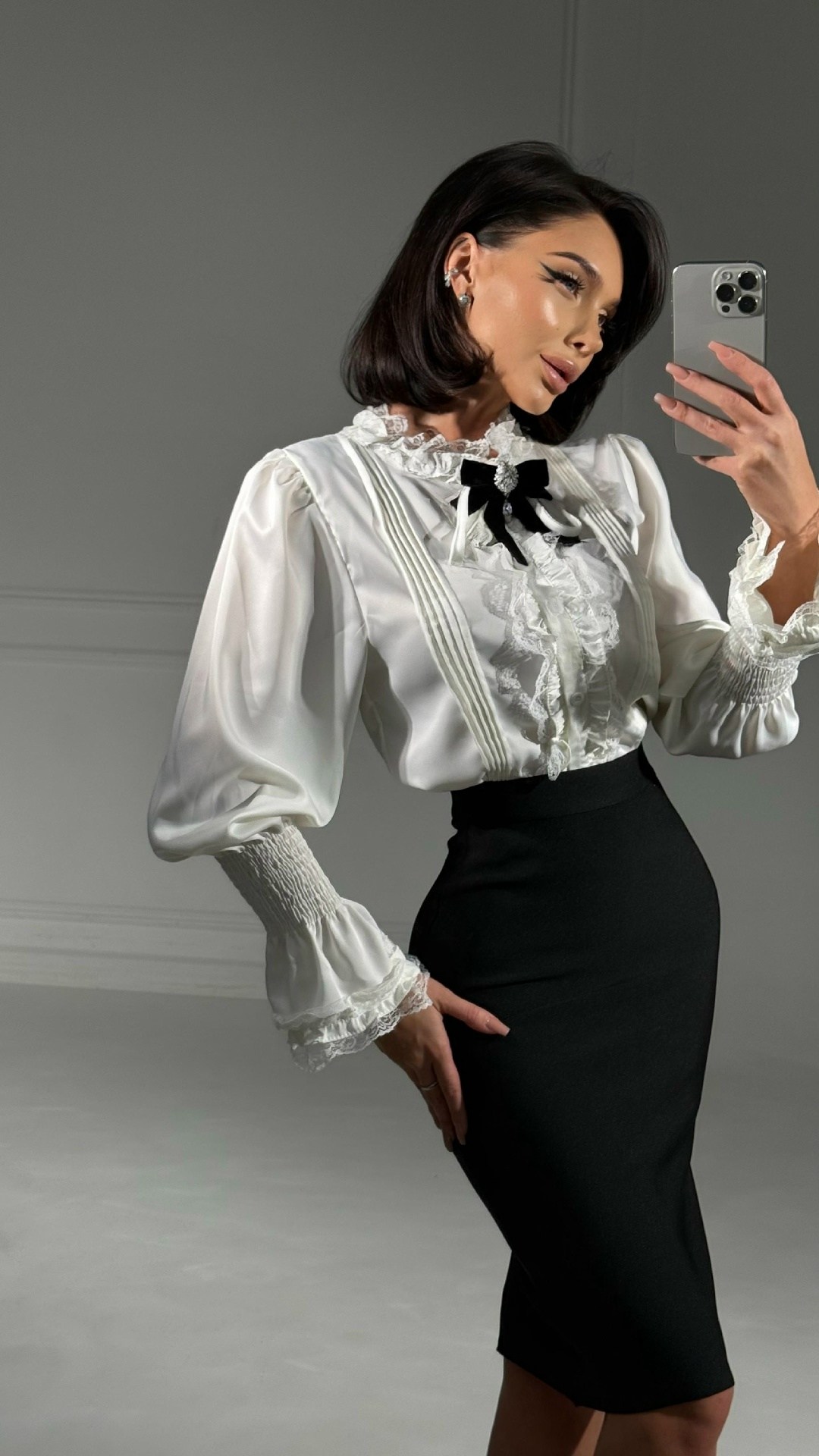 юбка-карандаш,пояс юбка,блузка женская,блуза,образ для офиса