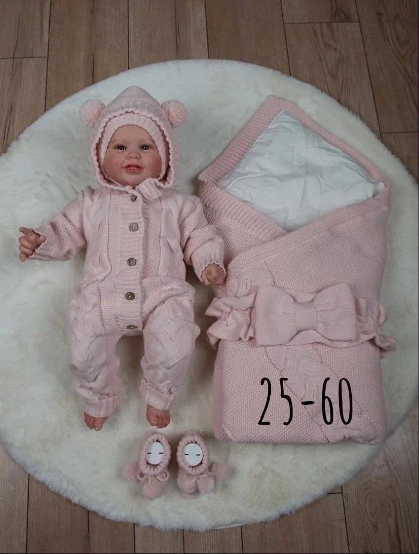 комплект на выписку для новорожденных,вязаный комплект на выписку,комплект на выписку тося&бося новорожденные,комплект на выписку вязаный 5 предметов молочный,комплект на выписку для новорожденного