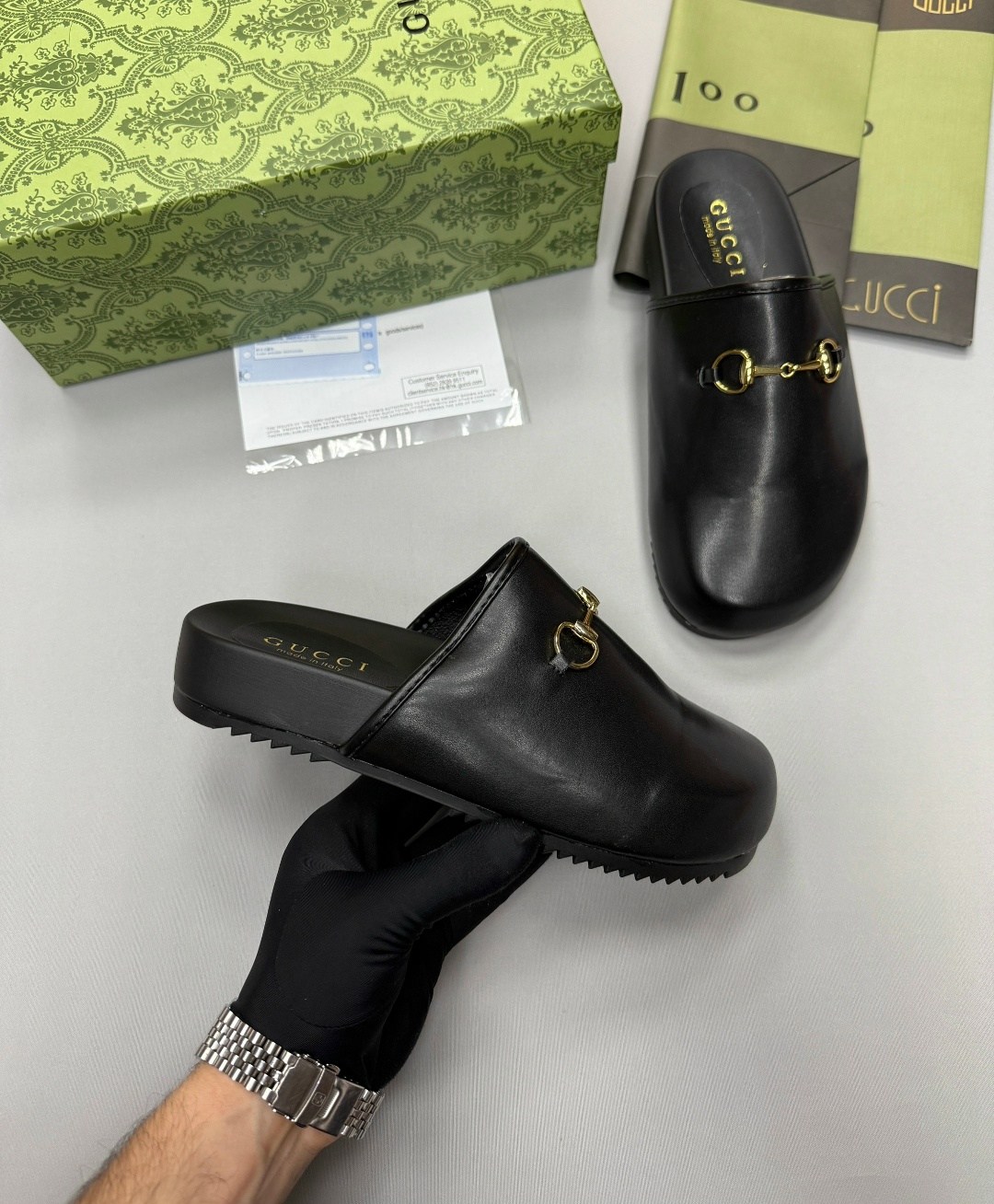 ,кожаные мюли gucci,мюли гуччи,мюли мужские,женские шлепанцы