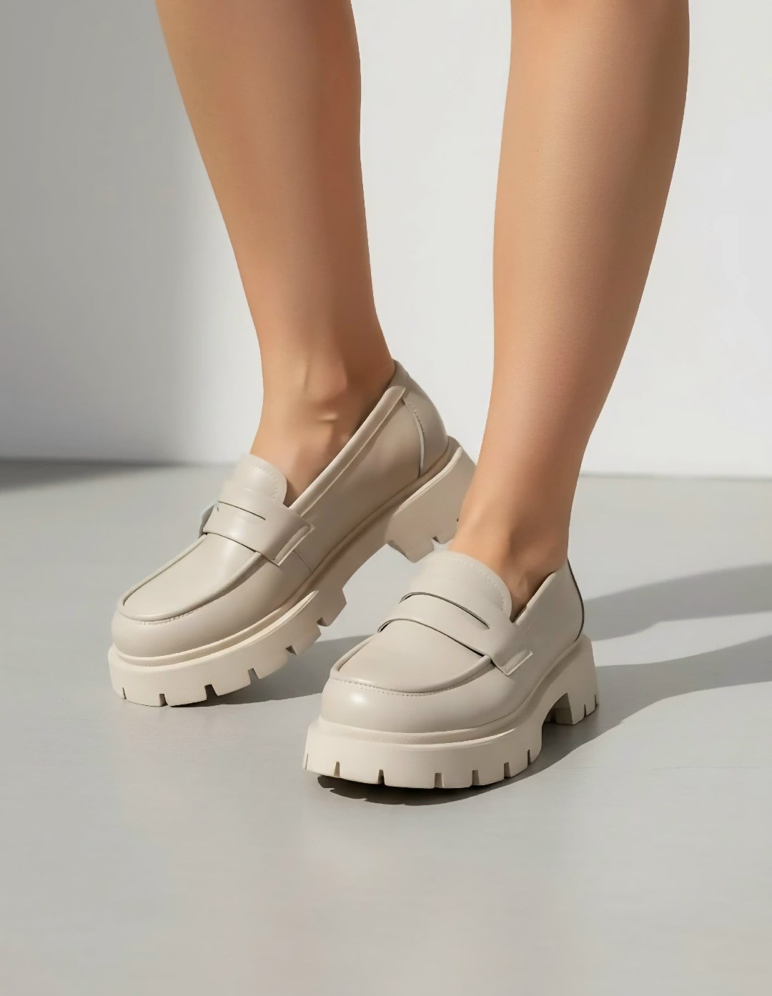 лоферы бежевые,лоферы женские, лоферы,,лоферы на платформе