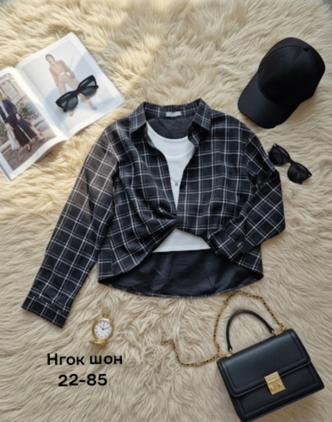 женская рубашка в клетку,рубашка в клетку,рубашка оверсайз в клетку betrendy wear,рубашка женская в клетку оверсайз,рубашка женская