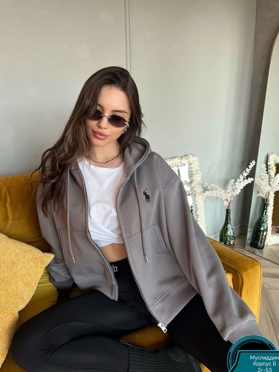 укороченное зип худи на молнии оверсайз,толстовка женская,толстовка,толстовка оверсайз,толстовка для женщин