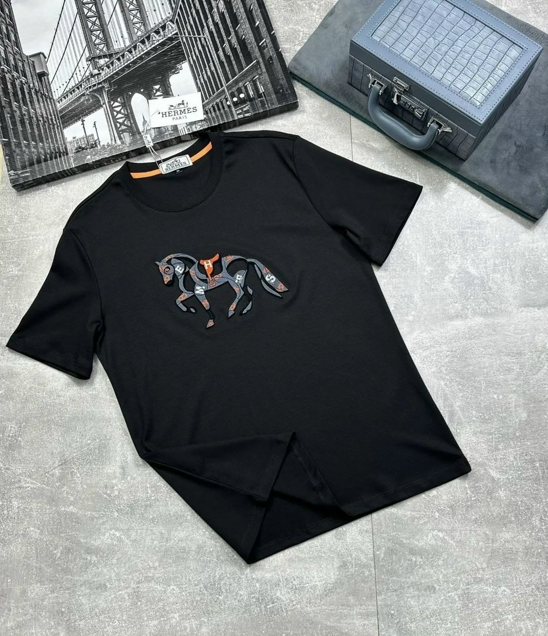 футболка hermes,футболка гермес,мужская футболка,hermes футболка мужская,футболка с лошадью