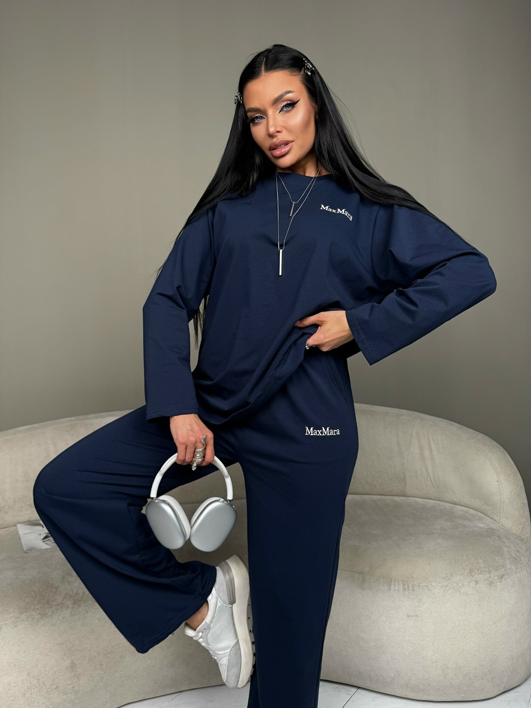 трикотажные костюмы,костюм с брюками,белые костюмы,спортивные костюмы оверсайз,костюм из трикотажа