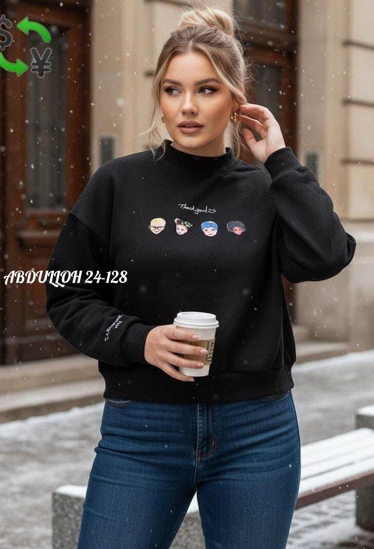 бежевый свитшот,свитшот женский,толстовки свитшот,повседневный джемпер,джемпер бежевый