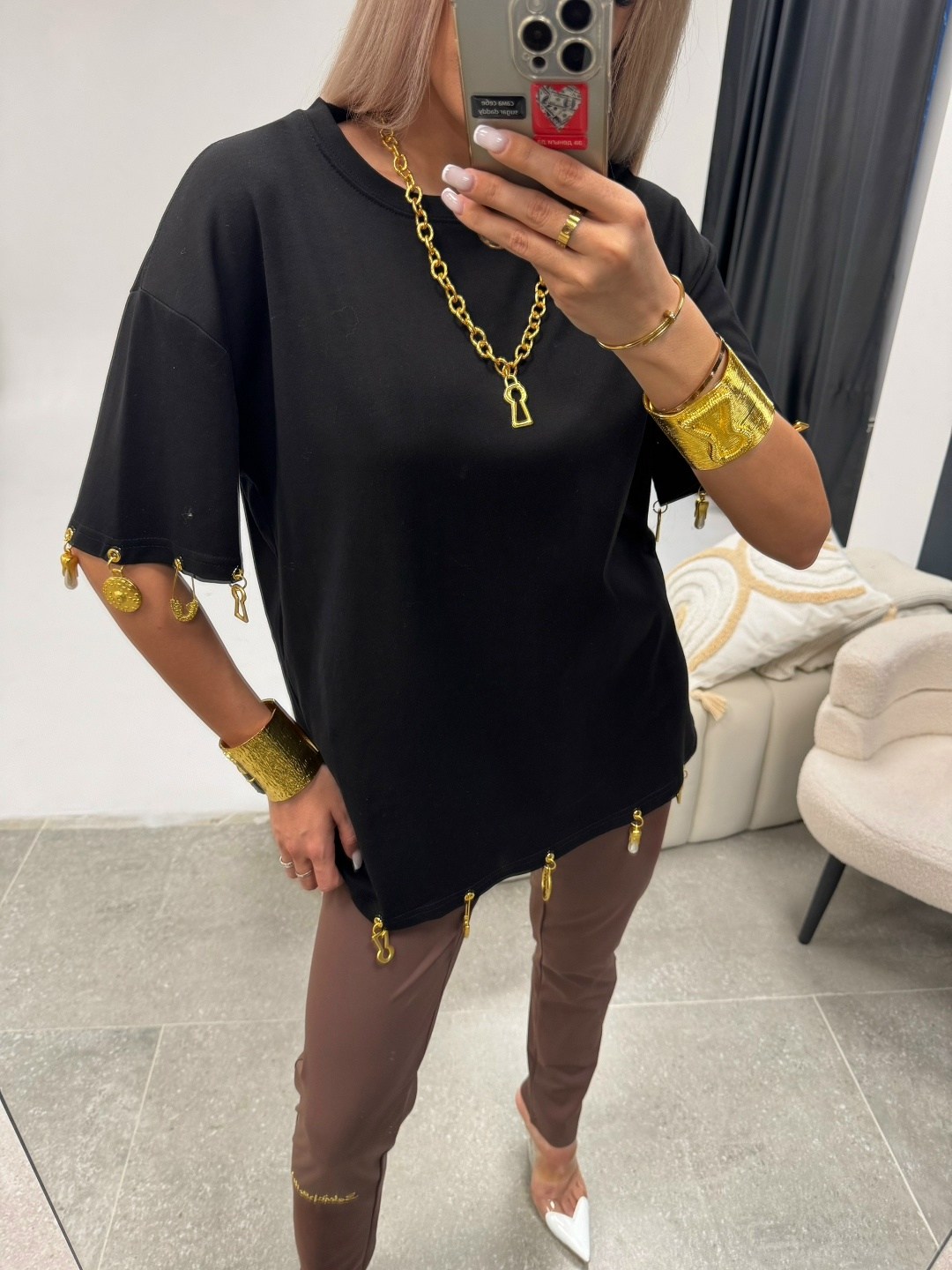 женская футболка,черная футболка женская,футболка со стразами,футболка женская оверсайз,туника женская