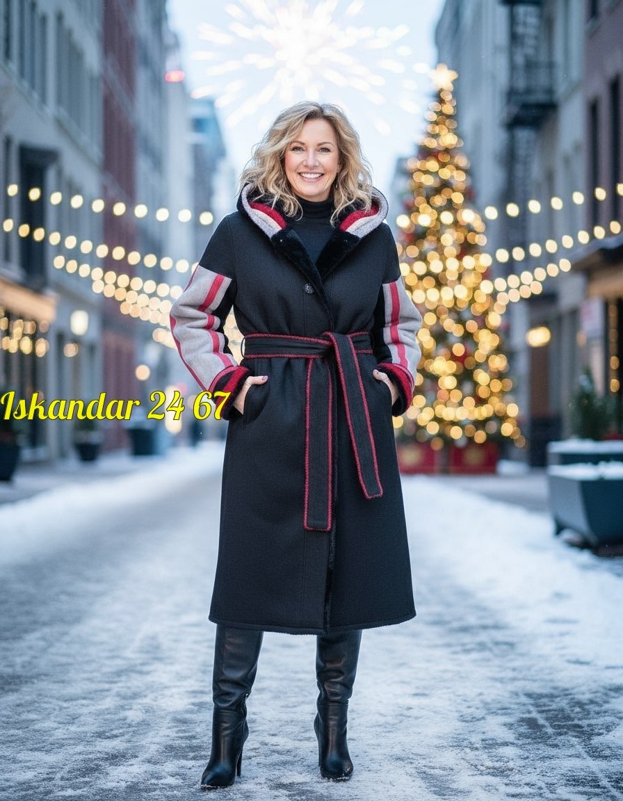 дизайнерская экошуба в спортивном стиле из комбинированного экомеха,мутоновая шуба,шуба из мутона,шуба из мутона с капюшоном отделка норка,шуба в спортивном стиле