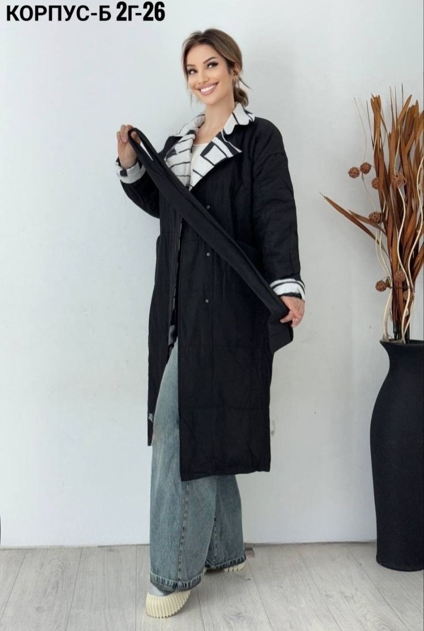 стеганое пальто,стеганое пальто женское,пальто зимнее,зимнее стеганое пальто,пальто черный dizzyway 014947293