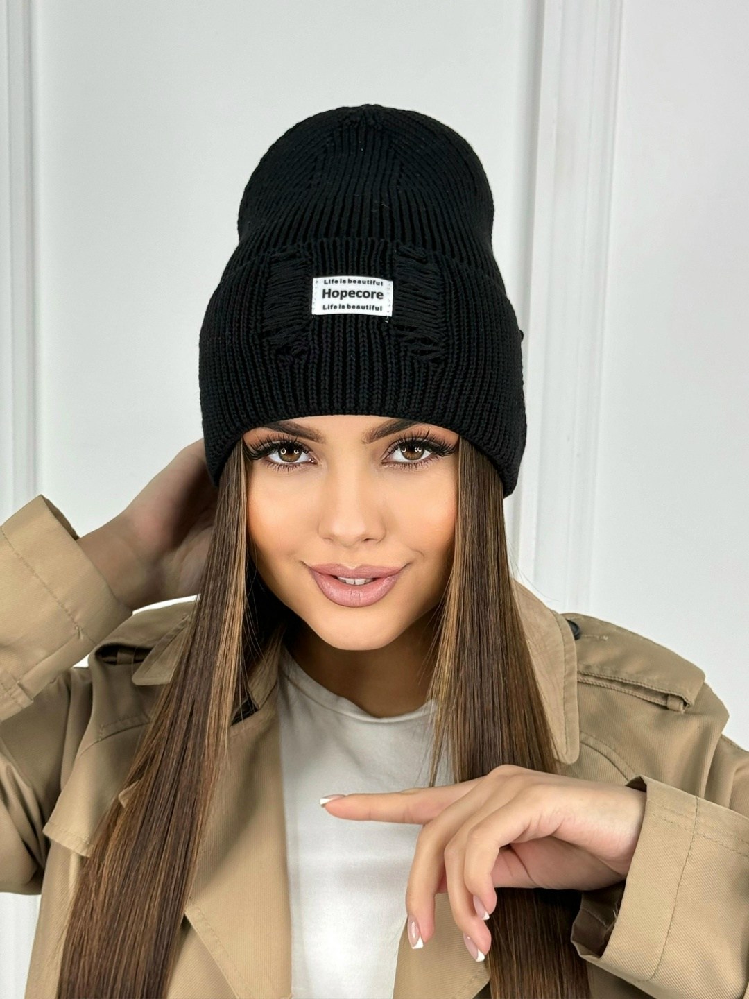 шапка белая женская,шапка женская бини арт. 10048666,шапка женская весенняя anya kids,шапка женская lux,шапка женская