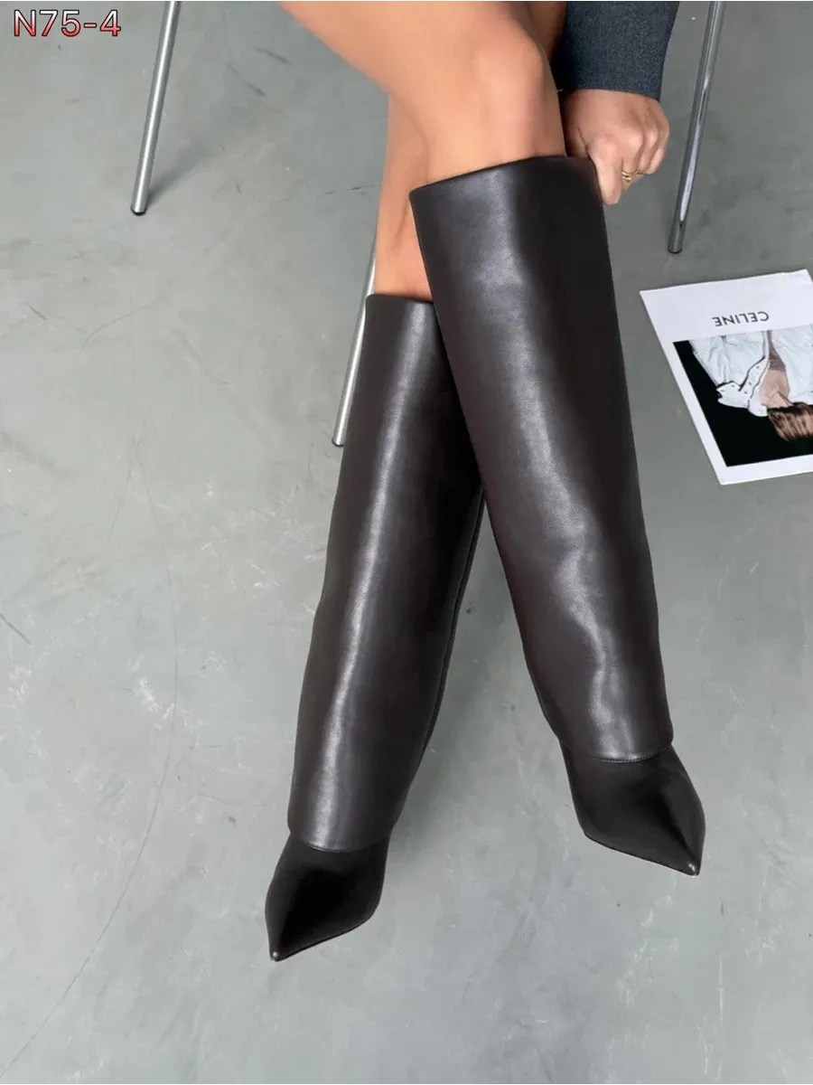 сапоги трубы демисезонные на каблуке kabolooky,сапоги трубы на каблуке,сапоги трубы на шпильке натуральная кожа kami shoes 310037425,женские трендовые сапоги трубы на каблуке,сапоги на шпильке