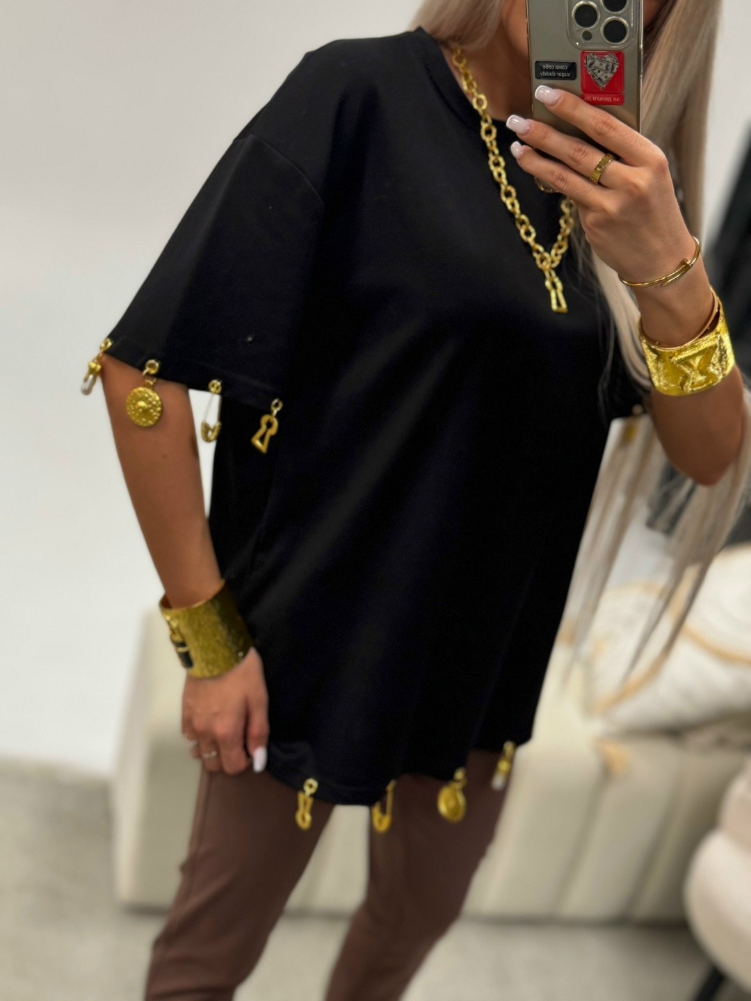 женская футболка,черная футболка женская,футболка со стразами,футболка женская оверсайз,туника женская