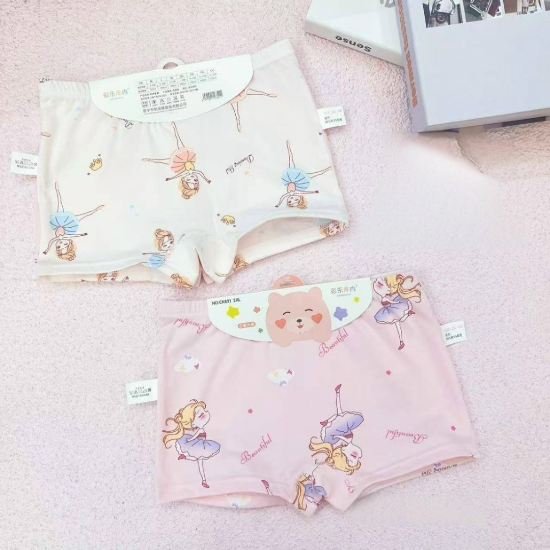 детское нижнее белье,детское нижнее белье трусы-боксеры из чистого хлопка для девочек,детское нижнее белье для девочек трусы-боксеры из 95% хлопка,нижнее белье для девочек,трусы боксеры для девочек